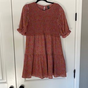 Pink floral summer dress from Target